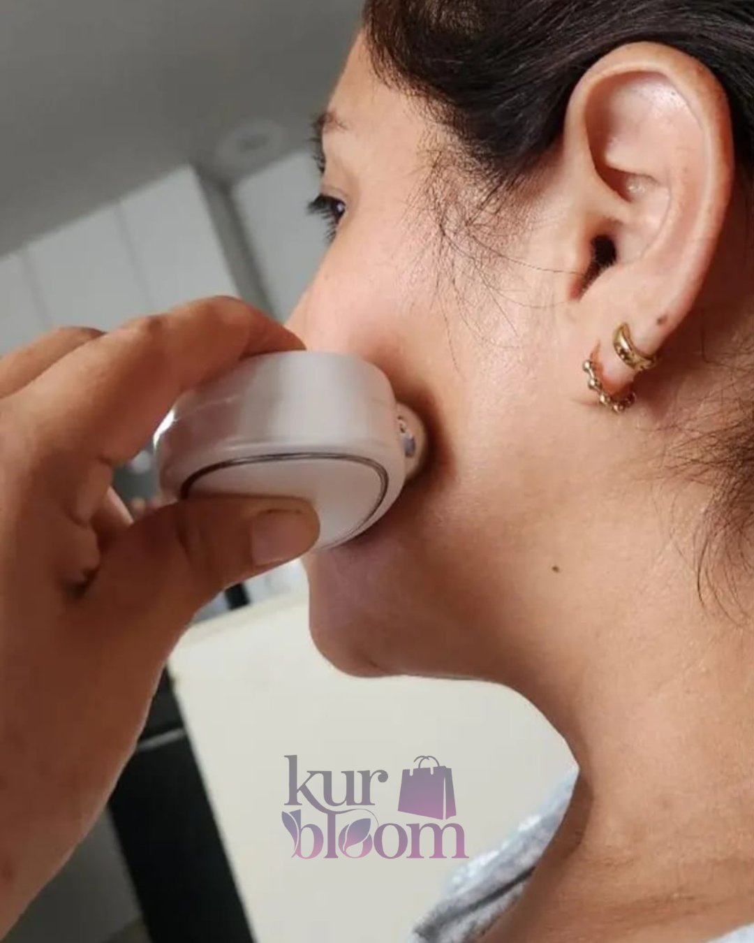 Masajeador Facial con Microcorriente